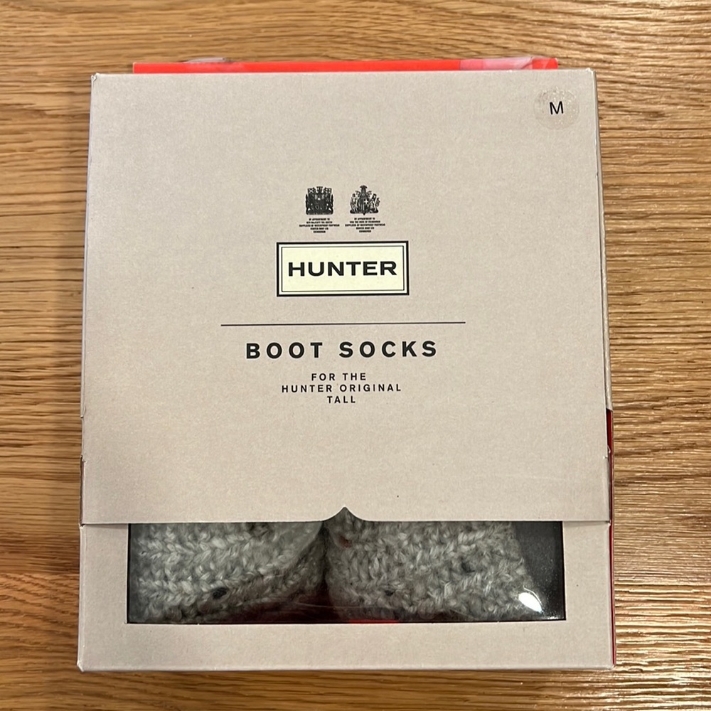 HUNTER Tall Cable Knit Sweater Boot Socks